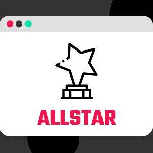 tippevent ALLSTAR Paket Icon mit Stern-Pokal – All-Inclusive Tippspiel-Paket für große Organisationen
